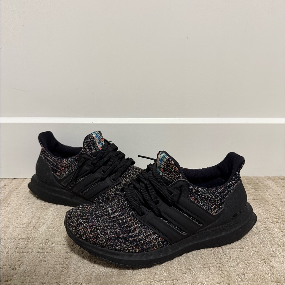 Kids' Black Multicolor Sneakers